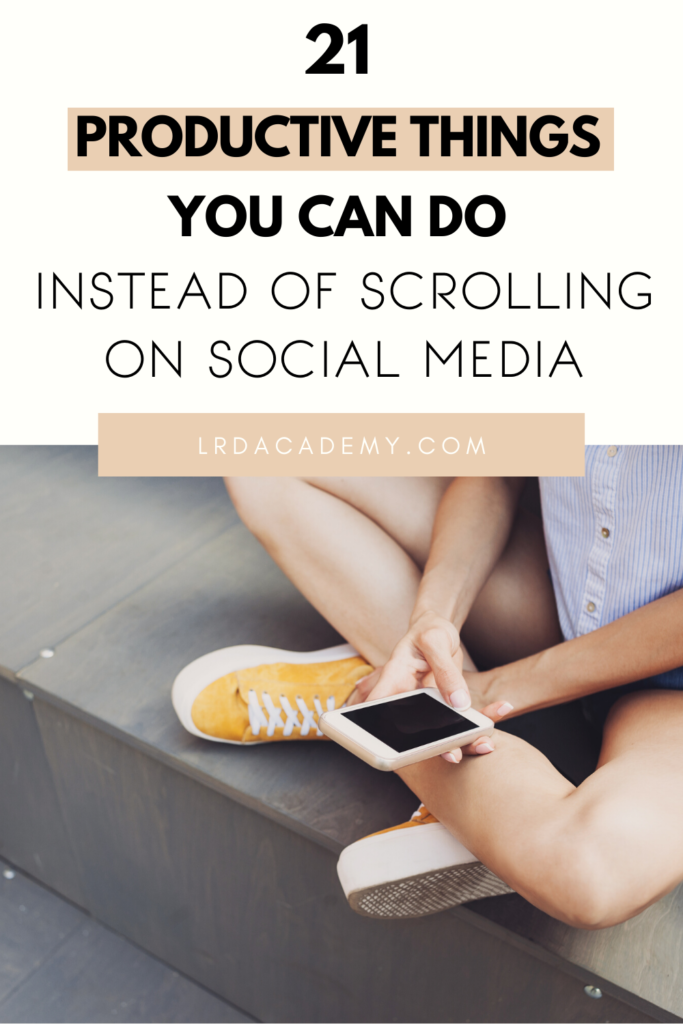 Stop scrolling on social media